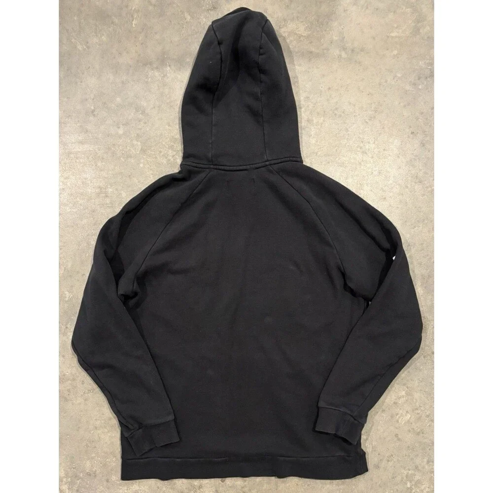 Nike Air Jordan Hoodie Mens Large Black Jumpman Classics Logo Print Pullover